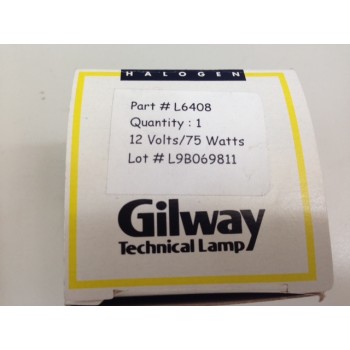 Gilway L6408 Halogen Bulb 12V/75W